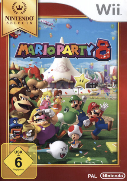Mario Party 8 / Nintendo Wii / Wii U + Handbuch