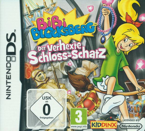 Bibi Blocksberg - Der verhexte Schloss-Schatz / Nintendo DS + Handbuch *Top Zustand*