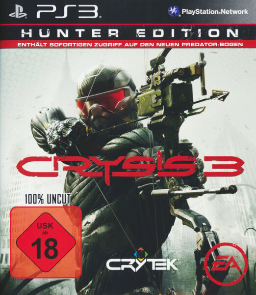 Crysis 3 - Hunter Edition / Playstation 3 / PS3 + Handbuch *Top Zustand*