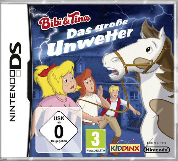 Bibi & Tina - Das große Unwetter / Nintendo DS + Handbuch *Top Zustand*