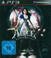 Alice - Madness Returns / PS3 ohne Handbuch *Top Zustand*...