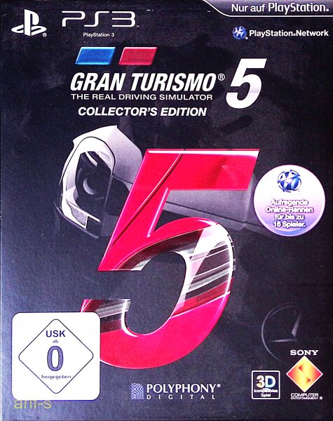 Gran Turismo 5 (Collectors Edition) Playstation 3 / PS3 + Handbuch * Top