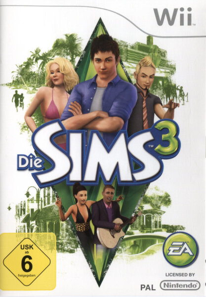 Die Sims 3 / Nintendo Wii / Wii U + Handbuch