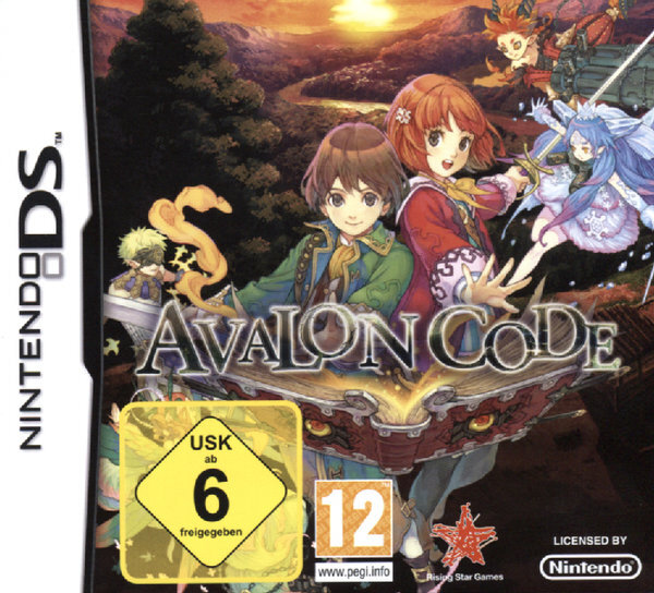 Avalon Code in OVP / Nintendo DS Spiel + Anleitung / TOP Zustand