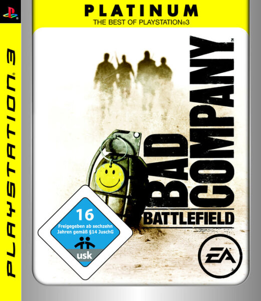 Battlefield Bad Company [Platinum] / Playstation 3 / PS3 + Handbuch *Top Zustand*
