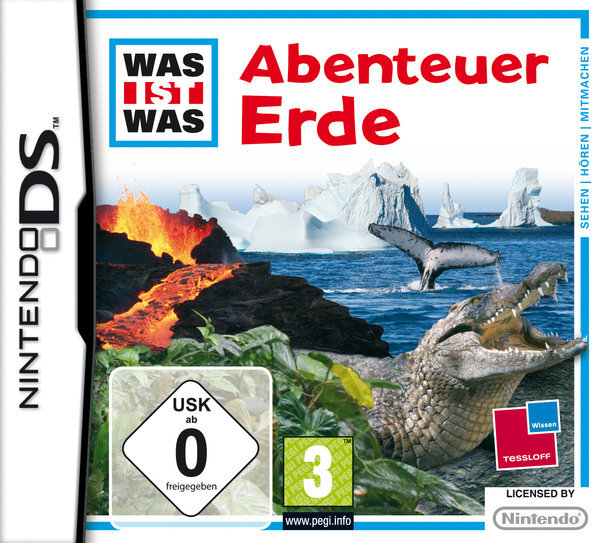 Was ist Was - Abenteuer Erde / Nintendo DS + Handbuch*Top Zustand*