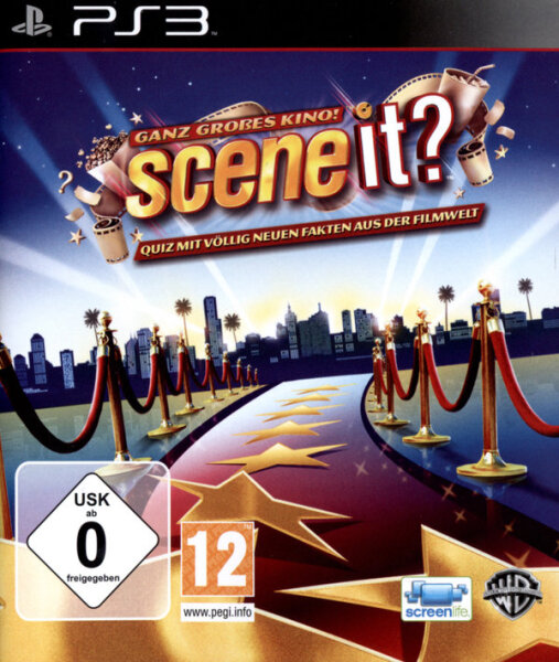 Scene It? - Ganz großes Kino! / Playstation 3 / PS3 + Handbuch *Top Zustand*
