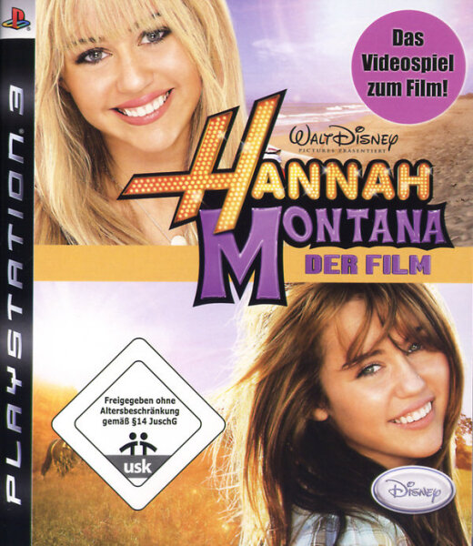 Hannah Montana - Der Film / Playstation 3 / PS3 + Handbuch *Top Zustand*
