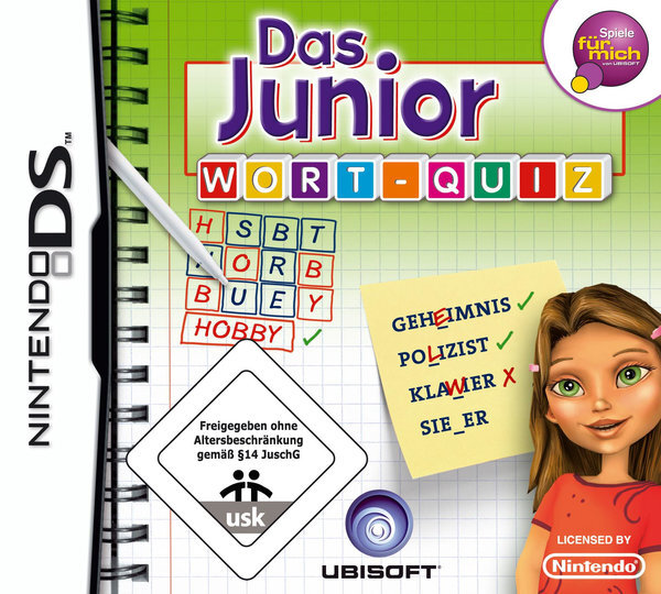 Das Junior Wort-Quiz / Nintendo DS/ 2DS/ 3DS + Handbuch*Top Zustand