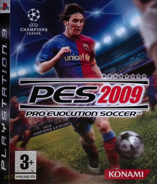 Pro Evolution Soccer 2009 / Playstation 3 / PS3 + Handbuch *  Top Zustand