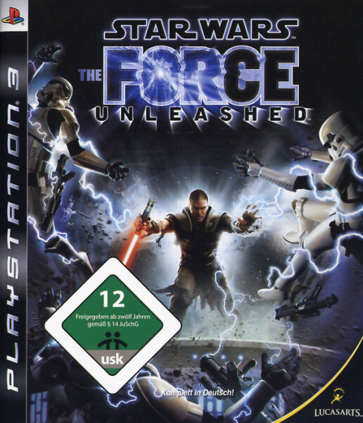 Star Wars - The Force Unleashed / Playstation 3 / PS3 + Handbuch *Top Zustand*