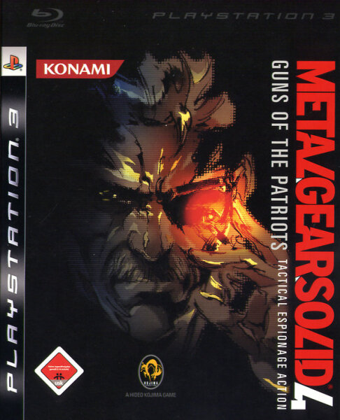Metal Gear Solid 4 - Guns of the Patriots / PS3 + Handbuch *  Top Zustand
