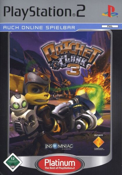 Ratchet & Clank 3 | Playstation 2 | Platinum Edition - Guter Zustand