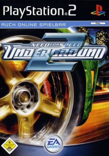Need for Speed Underground 2 / Playstation 2 / PS2 + Handbuch