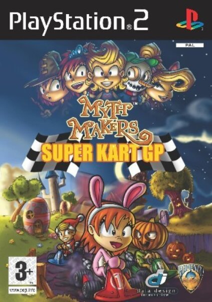Myth Makers - Super Kart GP / Playstation 2 / PS2 + Handbuch