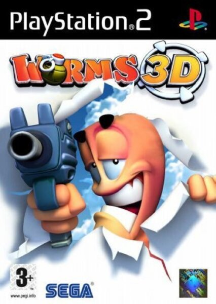Worms 3D / Playstation 2 / PS2 + Handbuch - Guter Zustand