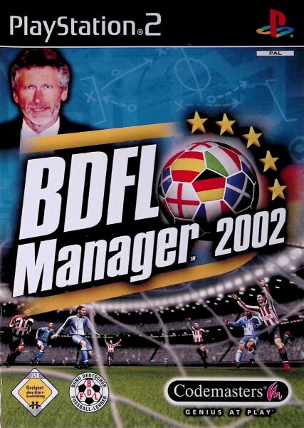 BDFL Manager 2002 | Playstation 2 / PS2 + Handbuch - Akzeptabler Zustand