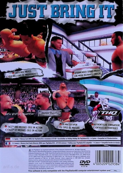 WWE Smackdown 3 - Just Bring it! PS2