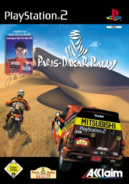 Paris Dakar Rally / Playstation 2 / PS2 + Handbuch - Top Zustand