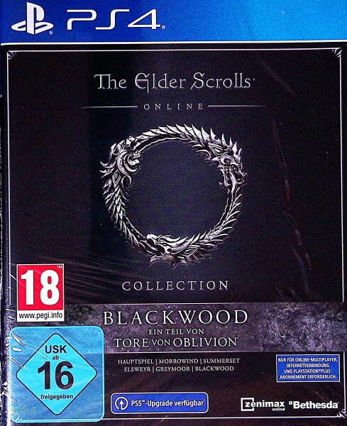 The Elder Scrolls Online Collection: Blackwood / Playstation 4 / PS4 * Brandneu