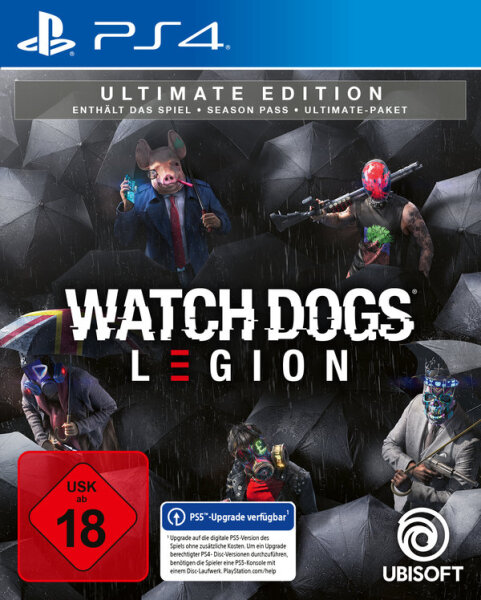 Watch Dogs Legion (Ultimate Edition) Playstation 4 / PS5 *TOP Zustand