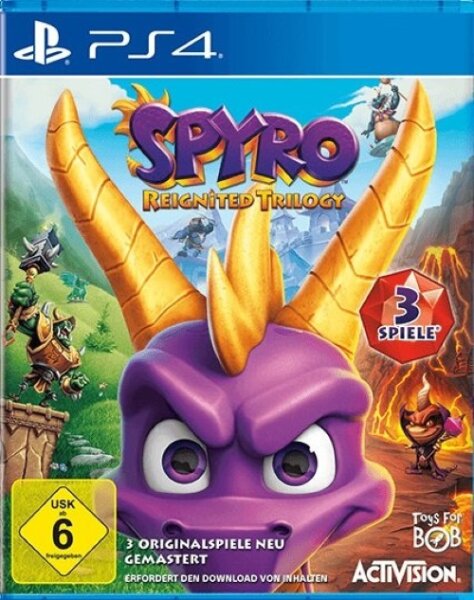 Spyro - Reignited Trilogy / Playstation 4 / PS5 * TOP Zustand