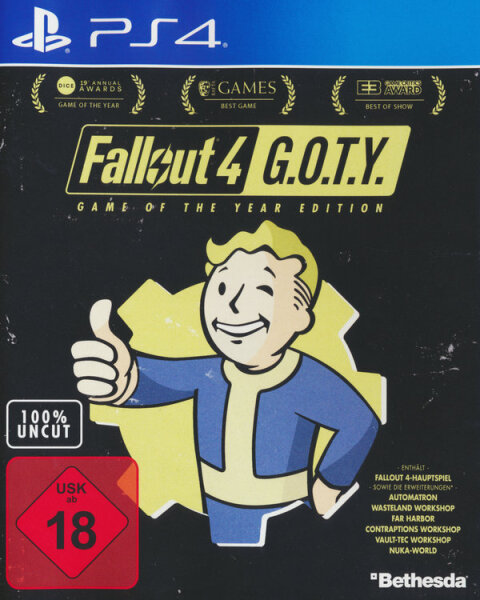 Fallout 4 (Game of the Year Edition) / Playstation 4 / PS5 *TOP Zustand