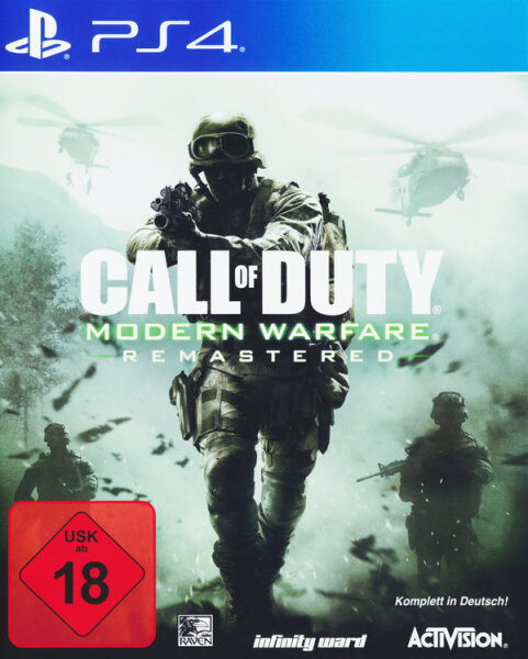 Call of Duty 4 - Modern Warfare Remastered / Playstation 4 / PS5 *TOP Zustand