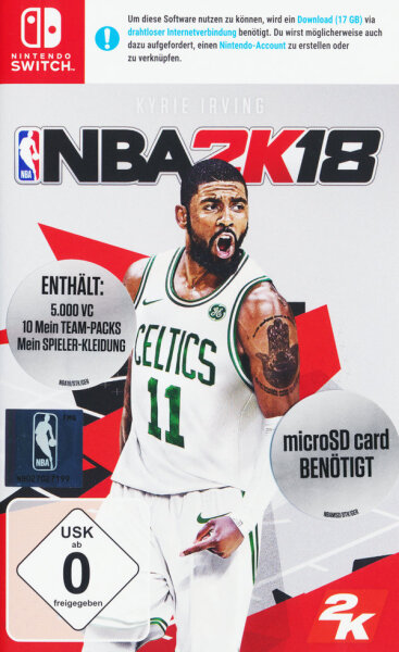 NBA 2K18 *Nintendo Switch* Top Zustand