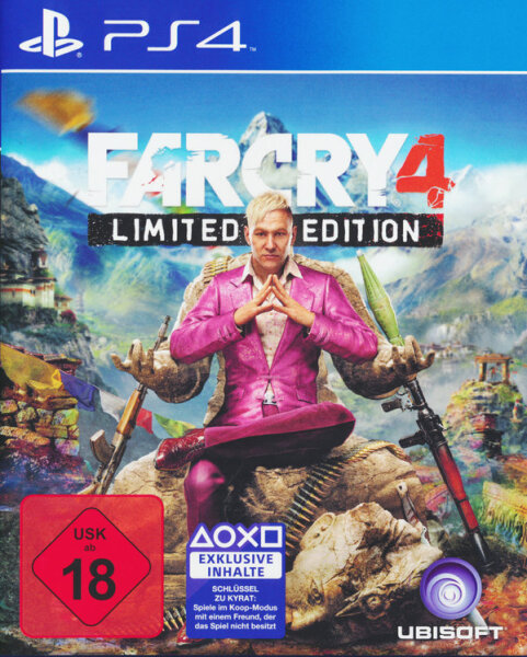 Far Cry 4 (Limited Edition) Playstation 4 / PS5 *TOP Zustand