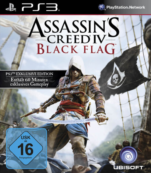 Assassins Creed 4 - Black Flag / Playstation 3 / PS3 + Handbuch *Top Zustand*