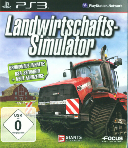 Landwirtschafts-Simulator 2013 / Playstation 3 / PS3 + Handbuch *Top Zustand*