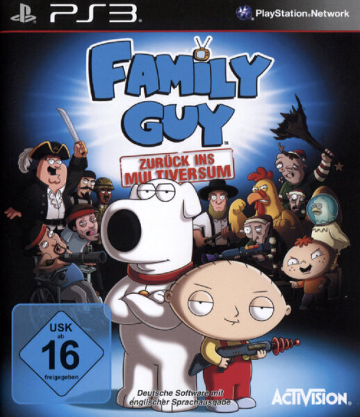 Family Guy - Zurück ins Multiversum / Playstation 3 / PS3+Handbuch *Top Zustand*