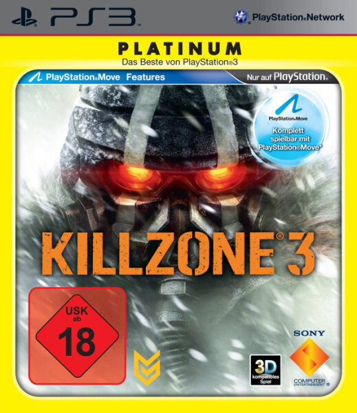 Killzone 3  (Platinum) Playstation 3 / PS3 ohne Handbuch *Top Zustand*