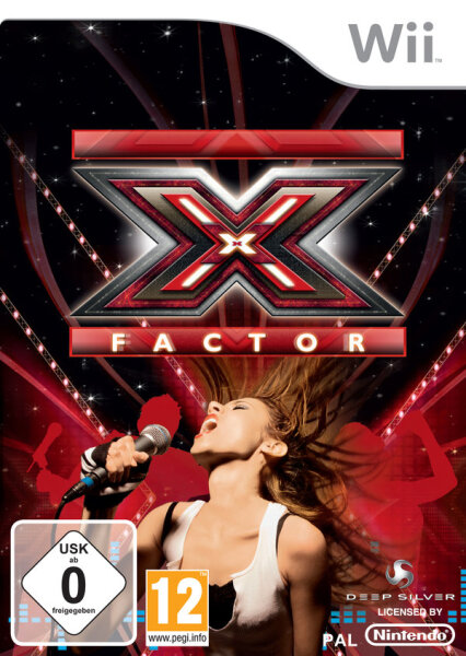 X Factor / Nintendo Wii / Wii U + Handbuch
