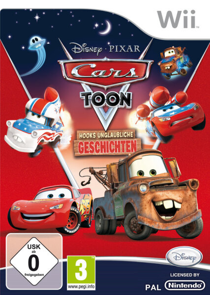 Cars Toon: Hooks unglaubliche Geschichten / Nintendo Wii / Wii U + Handbuch