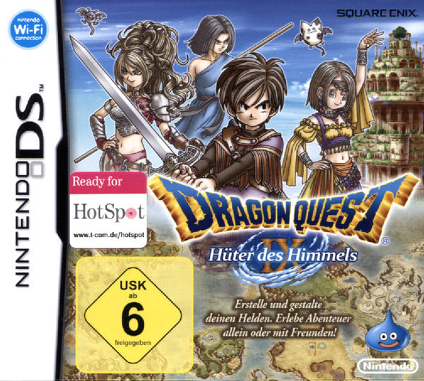 Dragon Quest IX - Hüter des Himmels / Nintendo DS/ 2DS/ 3DS+Handbuch*Top Zustand
