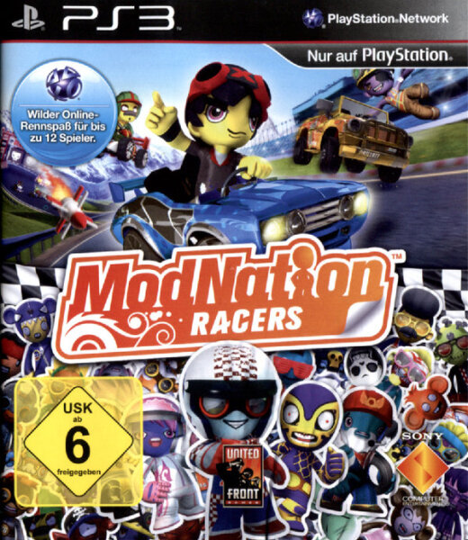 ModNation Racers / Playstation 3 / PS3 + Handbuch *Top Zustand*