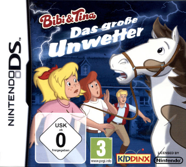 Bibi & Tina - Das große Unwetter / Nintendo DS + Handbuch*Top Zustand*