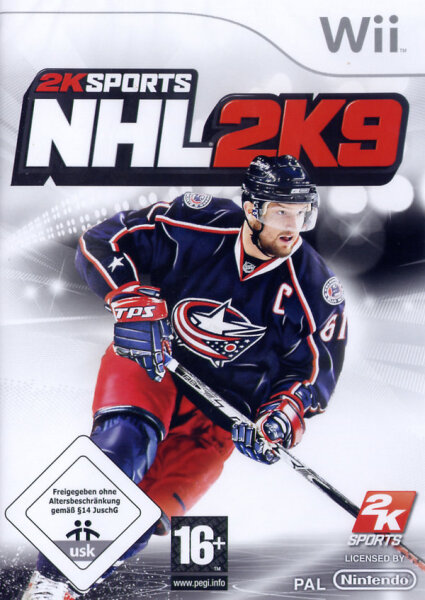 NHL 2K9 / Nintendo Wii / Wii U + Handbuch