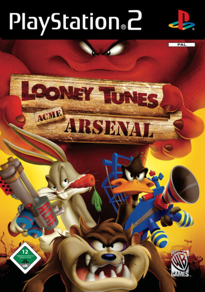 Looney Tunes - Acme Arsenal / Playstation 2 / PS 2 + Handbuch *Guter Zustand*