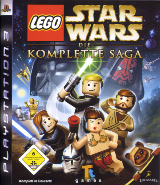 Lego Star Wars - Die komplette Saga / Playstation 3 + Handbuch * Top Zustand