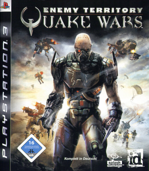 Enemy Territory - Quake Wars / Playstation 3 / PS3 + Handbuch *Guter Zustand*