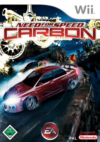 Need for Speed Carbon / Nintendo Wii / Wii U + Handbuch