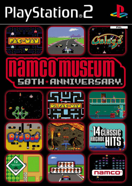 Namco Museum - Jubiläumsedition / Playstation 2 / PS 2 + Handbuch *Guter Zustand