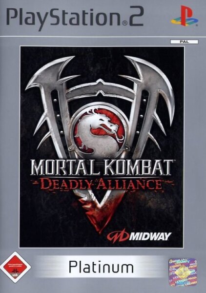 Mortal Kombat - Deadly Alliance / Playstation 2-Platinum Edition - Guter Zustand