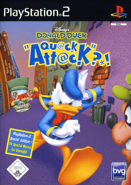 Donald Duck - Quack Attack / Playstation 2 / PS 2 + Handbuch *Top Zustand*