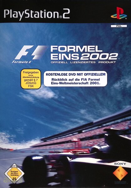 Formel Eins 2002 / Playstation 2 / PS2 + Handbuch