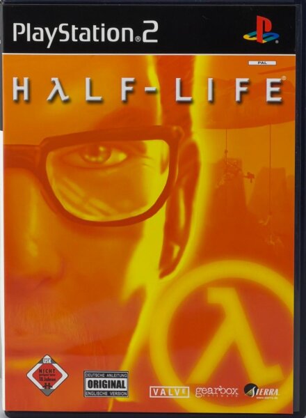 Half-Life - Englische Version / Playstation 2 / PS 2 + Handbuch *Guter Zustand*