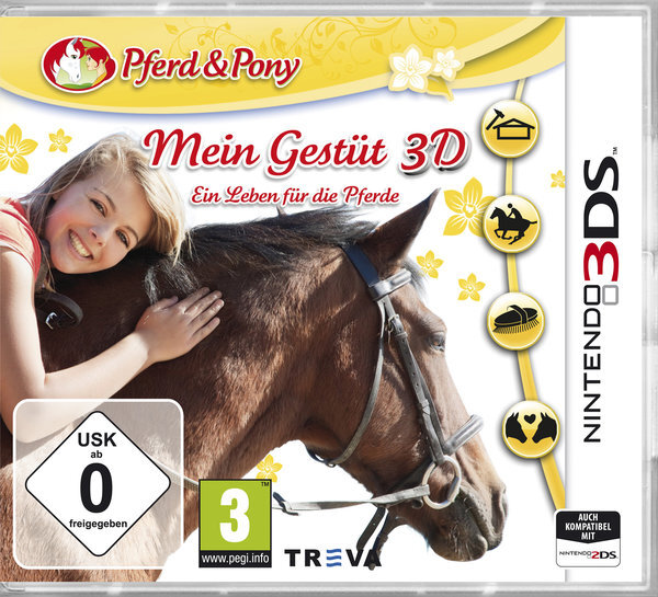 Mein Gestüt - Ein Leben für die Pferde 3D /Nintendo 3DS/ 2DS *ohne Handbuch* Top